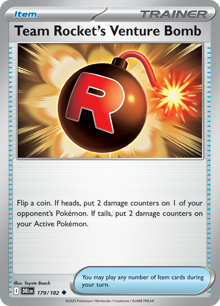 Team Rocket's Venture Bomb-179-Destined Rivals