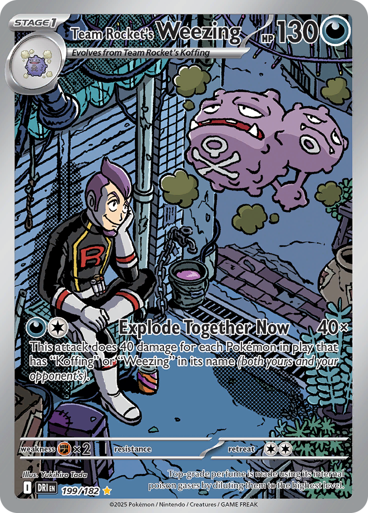 Team Rocket's Weezing-199-Destined Rivals