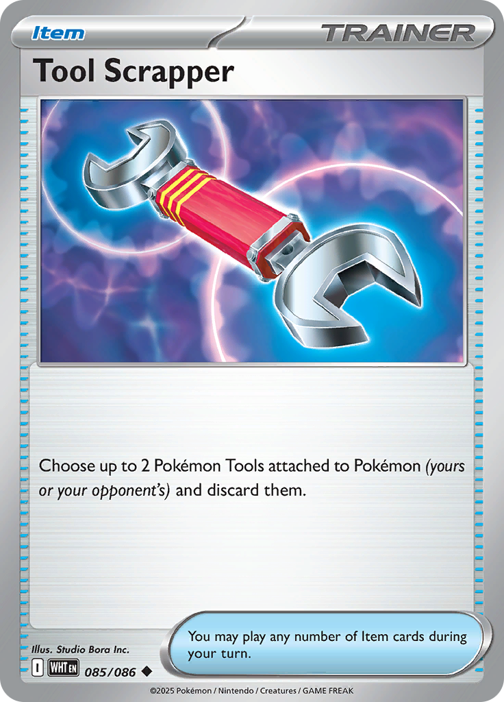Tool Scrapper-85-White Flare