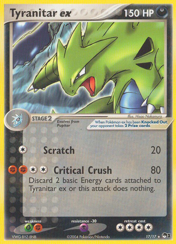 tyranitar-ex-pop series - 1