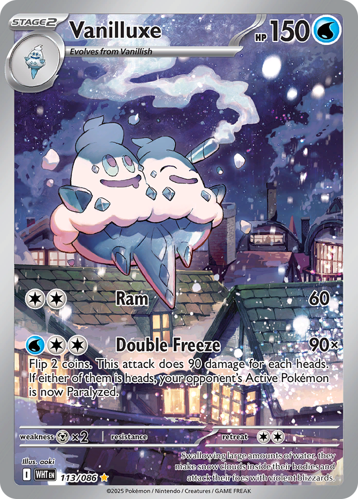 Vanilluxe-113-White Flare