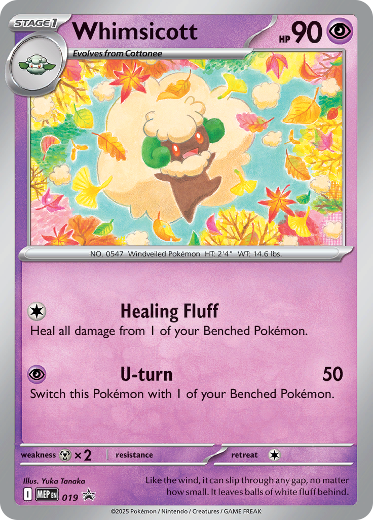 Whimsicott Cosmos Holo