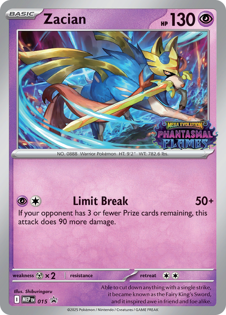 Zacian Prerelease